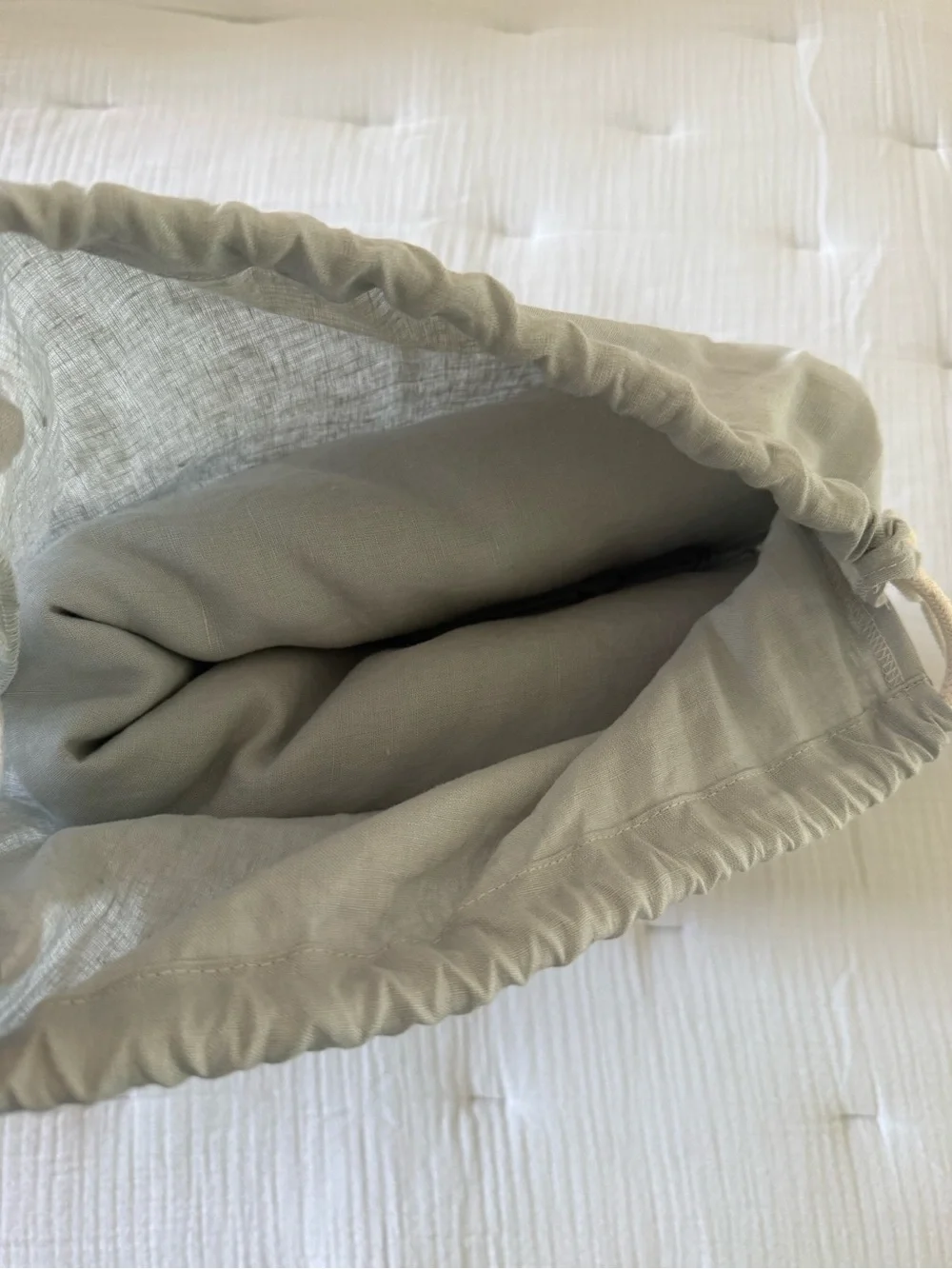 Quince European Linen Duvet Cover Set King/Cal King Mist